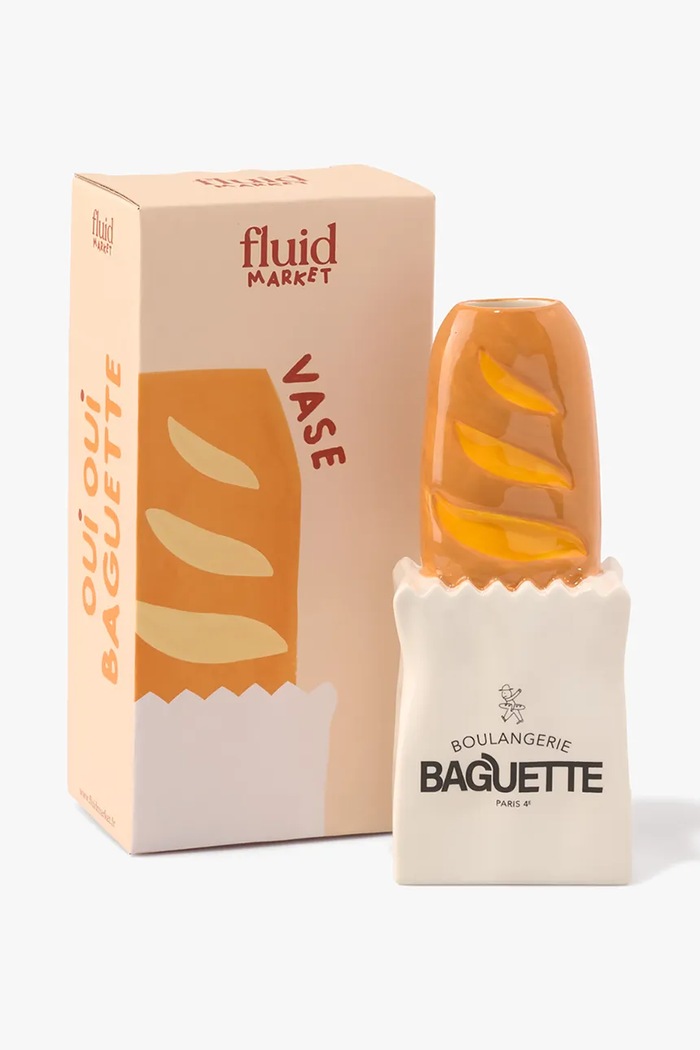 Dekoratívna váza Fluid Market 22 x 9 x 6 cm AAVSEBAGUETTE viacfarebná AA00