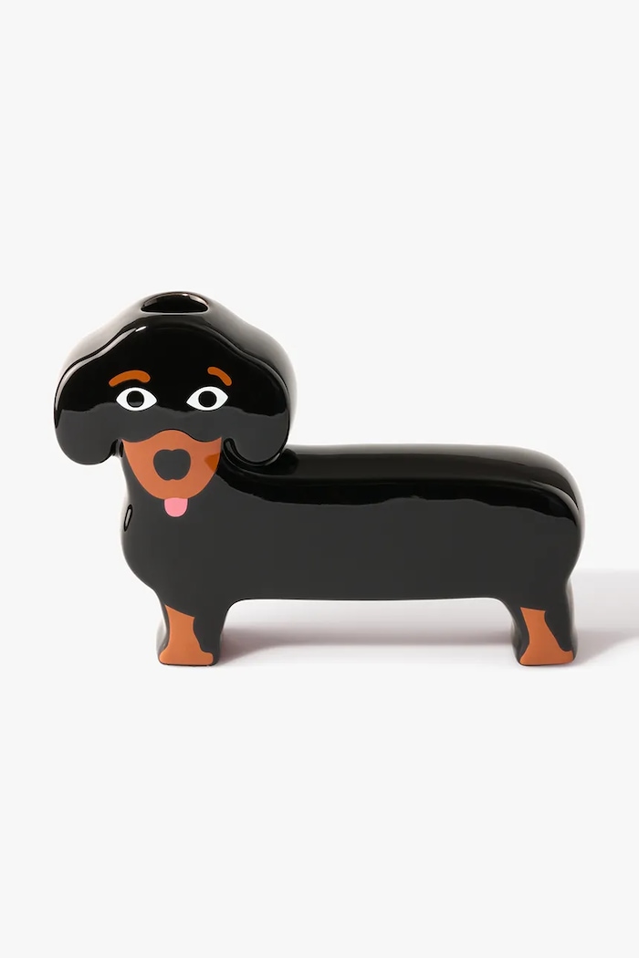Декоративна ваза Fluid Market 8,2 x 28,6 x 20 cm чорний AAVSEDOGTG