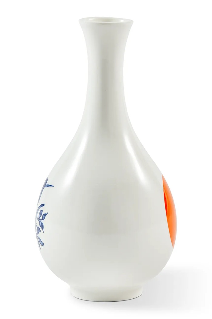 Декоративна ваза Pols Potten small bird 8,7 x 17 cm 230.205.437 бял AA00