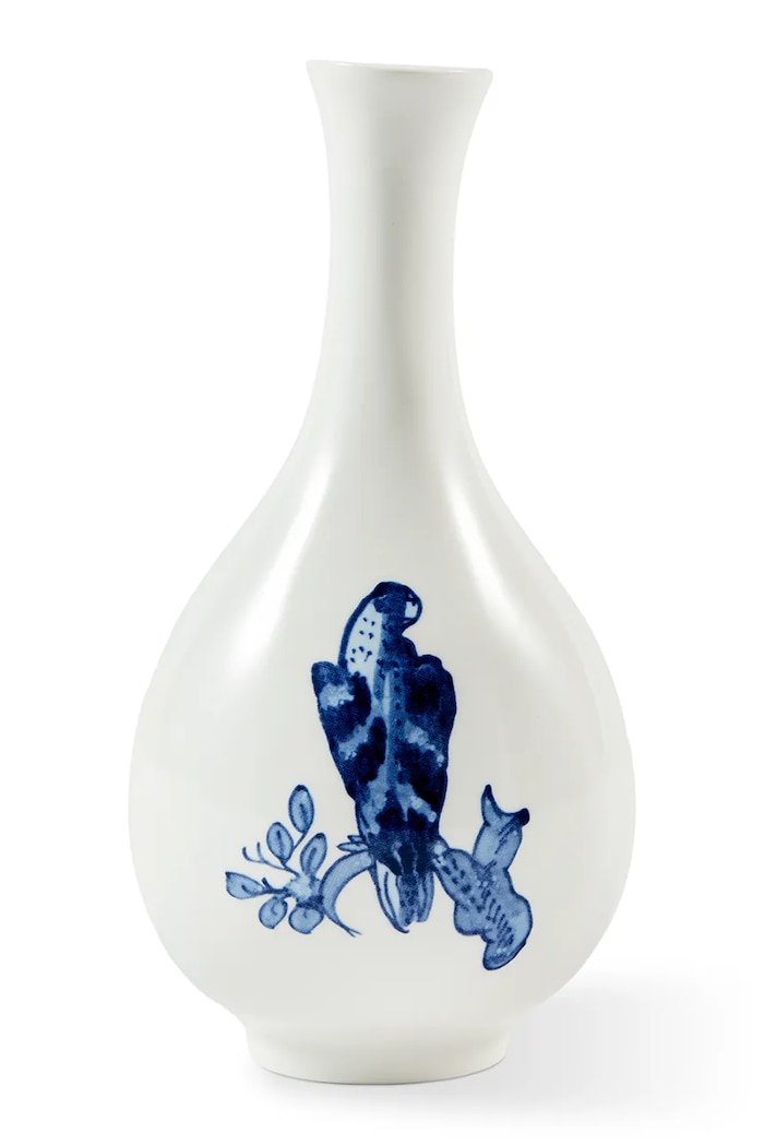 Pols Potten vază decorativă small bird 8,7 x 17 cm alb 230.205.439