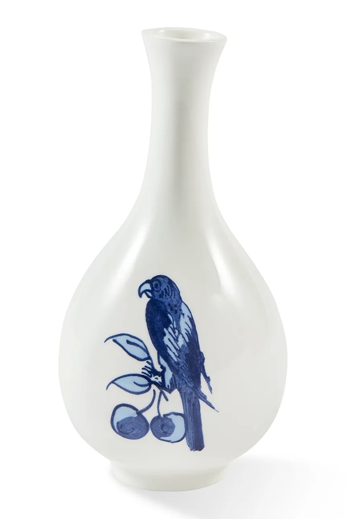 Pols Potten vază decorativă small bird 8,7 x 17 cm alb 230.205.440