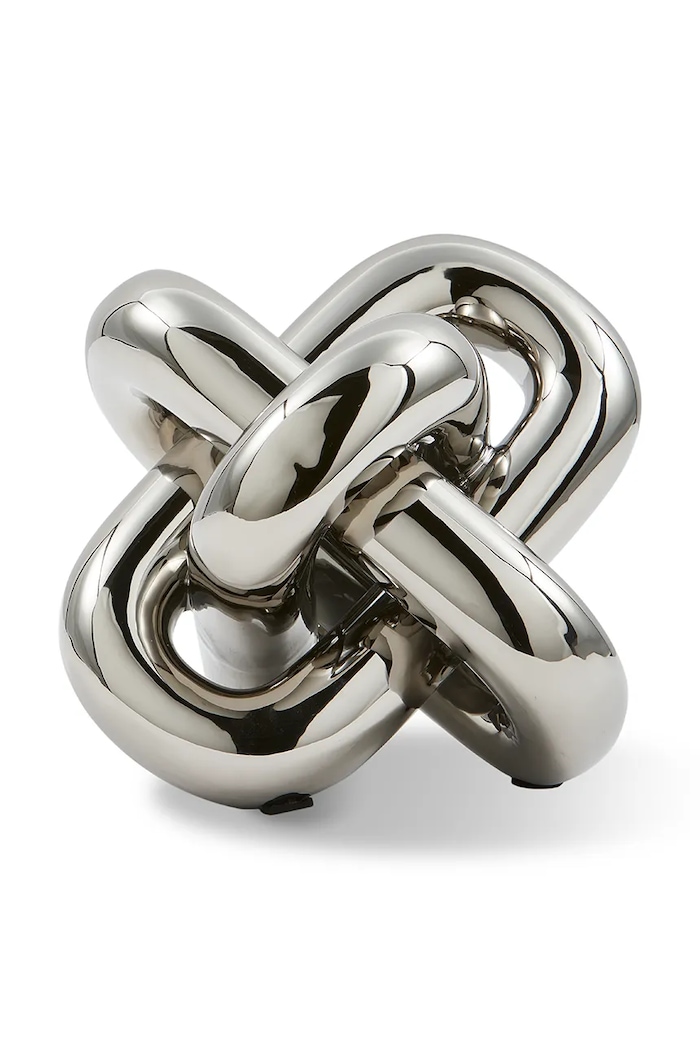 Декоративна фігурка Pols Potten moving silver 26 x 24 x 19 cm 240.300.040 сірий AA00