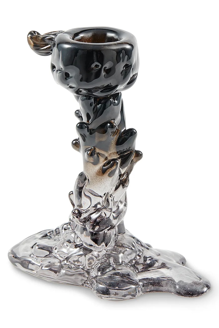 Декоративен свещник Pols Potten Drip S/14 x 8 cm сив 140.225.092