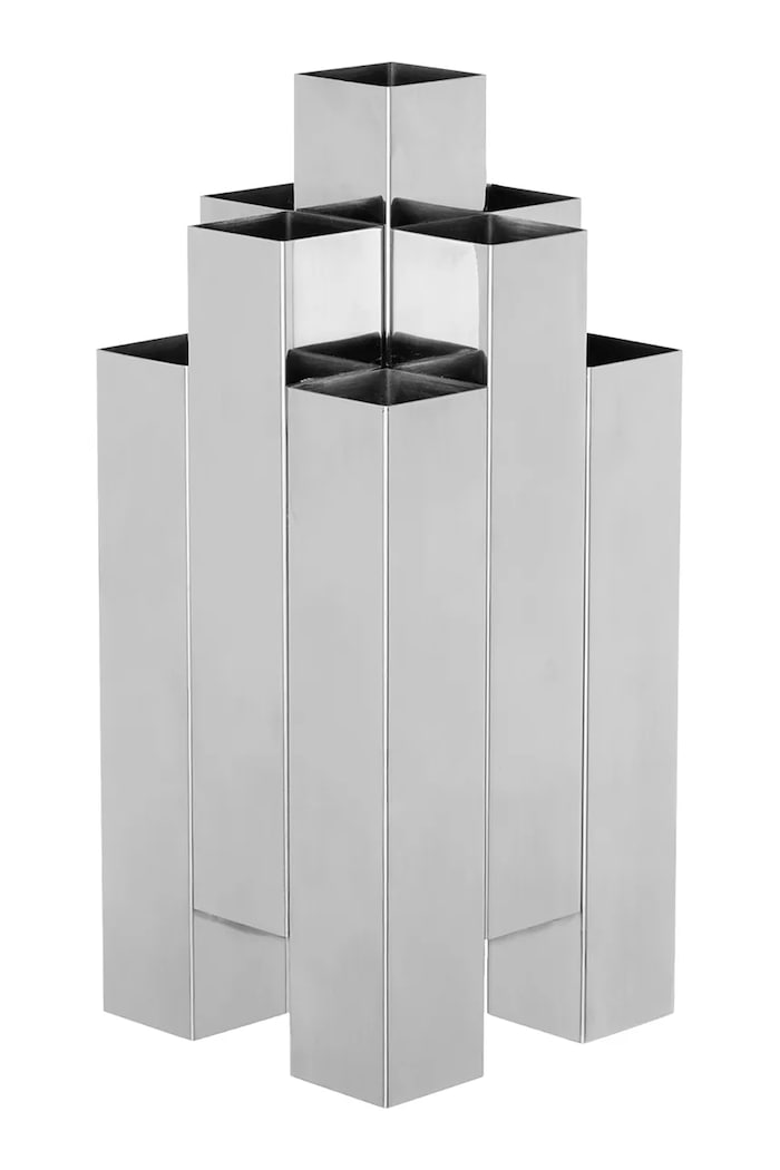 ferm LIVING vază decorativă 12 x 28 cm gri 1104272405