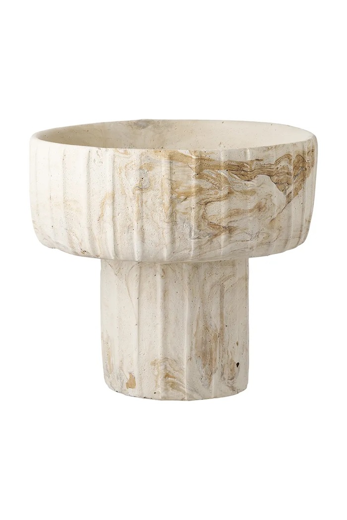 House Nordic vază decorativă 20,5 x 18,5 cm bej 4441795