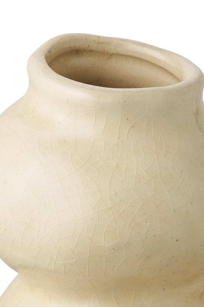House Nordic vază decorativă 10,5 x 19,5 cm 4441803 bej AA00
