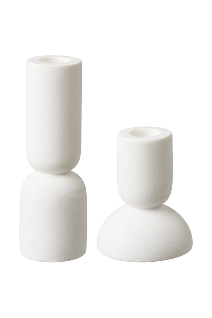 Súprava svietnikov House Nordic 15 / 9,5 cm 2-pak biela 4561204