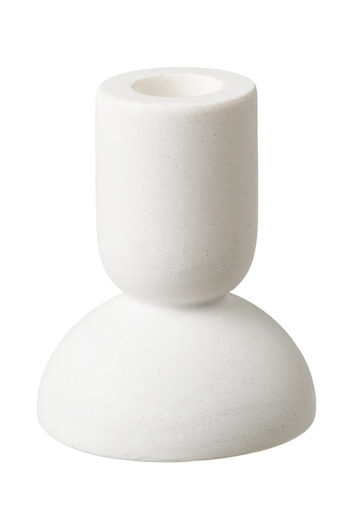 Obývacia izba a spálňa Súprava svietnikov House Nordic 15 / 9,5 cm 2-pak 4561204 biela