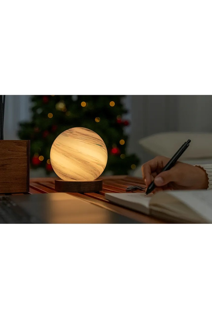 Bezdrôtová led dekoratívna lampa Gingko Design AstraGlass Light L/12 x 12 x 13 cm G050L.PC