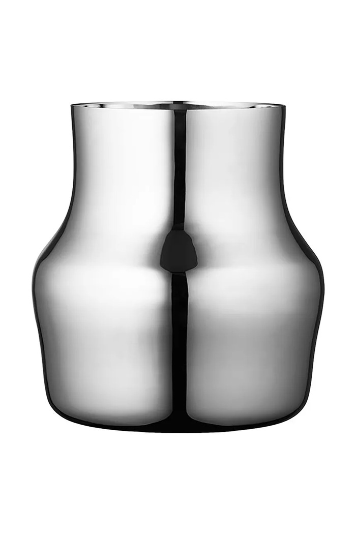 Ukrasna vaza Gense Dorotea 18 x 19,5 cm siva 30084
