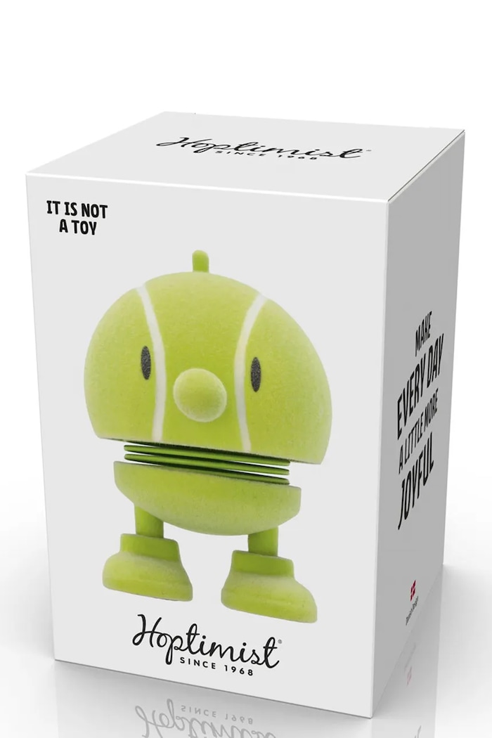 Dekoračná figúrka Hoptimist Tennis Bumble 5,9 x 7,6 cm 35668 zelená AA00