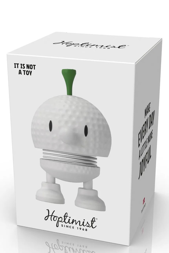 Декоративна фігурка Hoptimist Golf Bumble 5,9 x 7,6 cm 35670 білий AA00