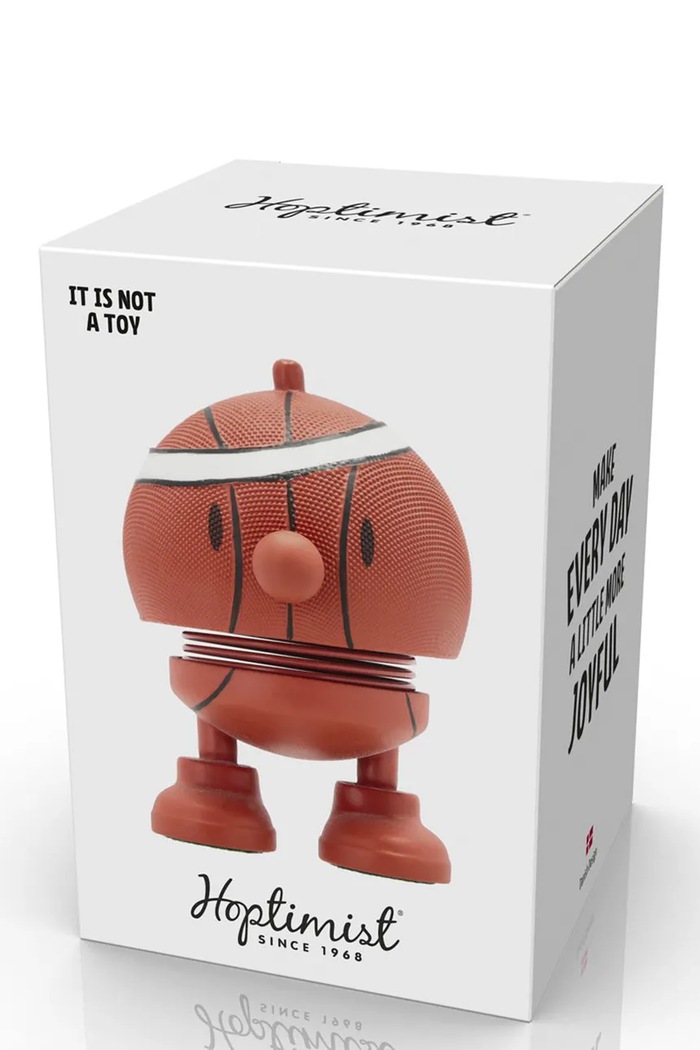 Декоративна фігурка Hoptimist Basketball Bumble 5,9 x 7,6 cm 35669 червоний AA00