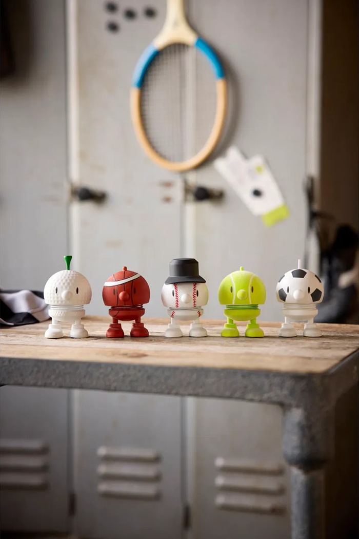 Διακοσμητική φιγούρα Hoptimist Baseball Bumble 5,9 x 7,6 cm 35671 πολύχρωμο