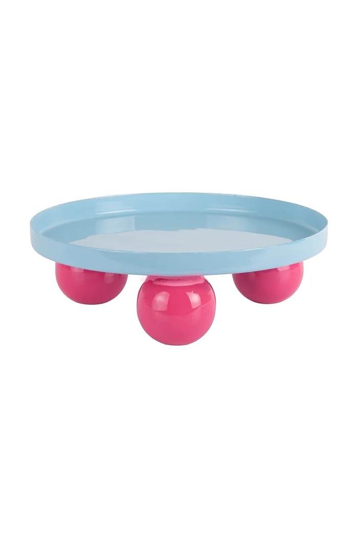 Present Time tavă decorativă Funky 20 cm albastru PT4309LB