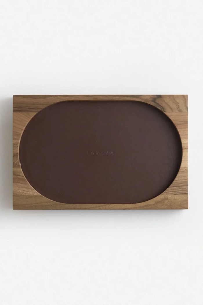 La Mania vassoio decorativo Trave 30 x 20 x 2 cm 5905549446935 marrone AA00
