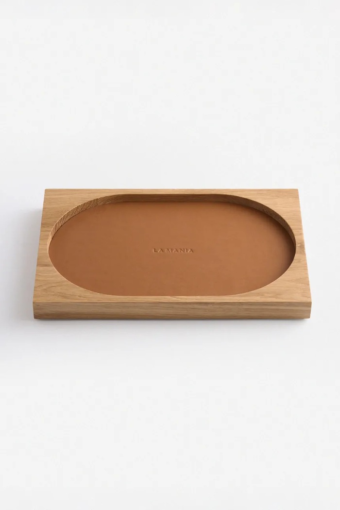 Декоративен поднос La Mania Trave 30 x 20 x 2 cm кафяв 5905549446928