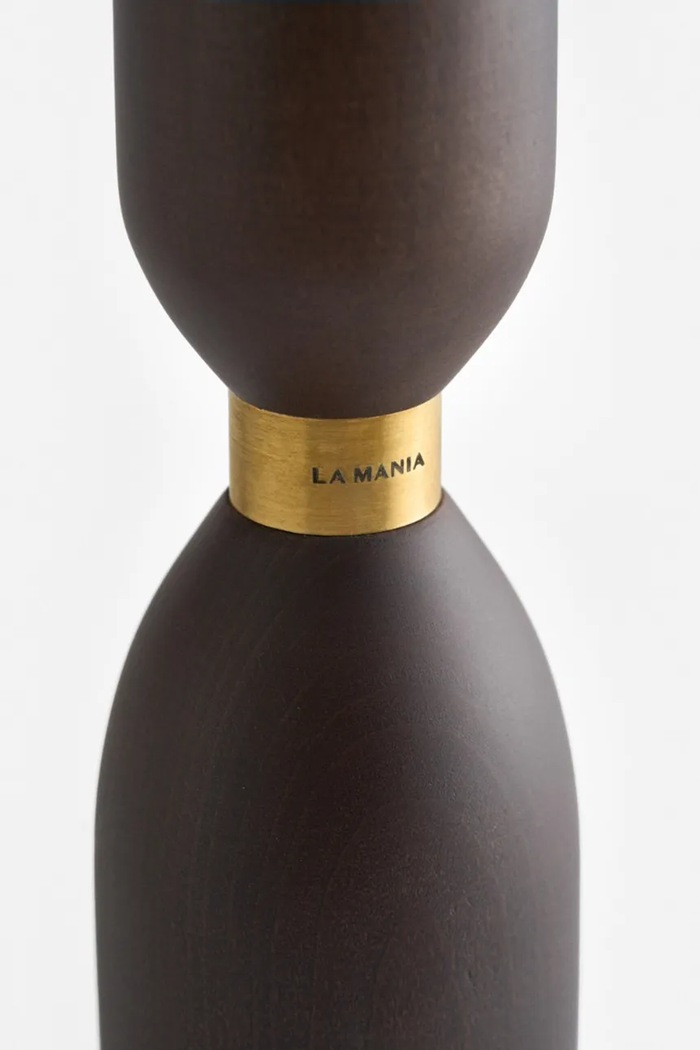 Декоративний свічник La Mania Male II 23 cm 5902037040729 коричневий AA00