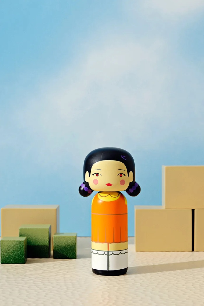 Dekoračná figúrka Lucie Kaas Kokeshi x Squid Game 14,5 cm SI01SGYH viacfarebná AA00