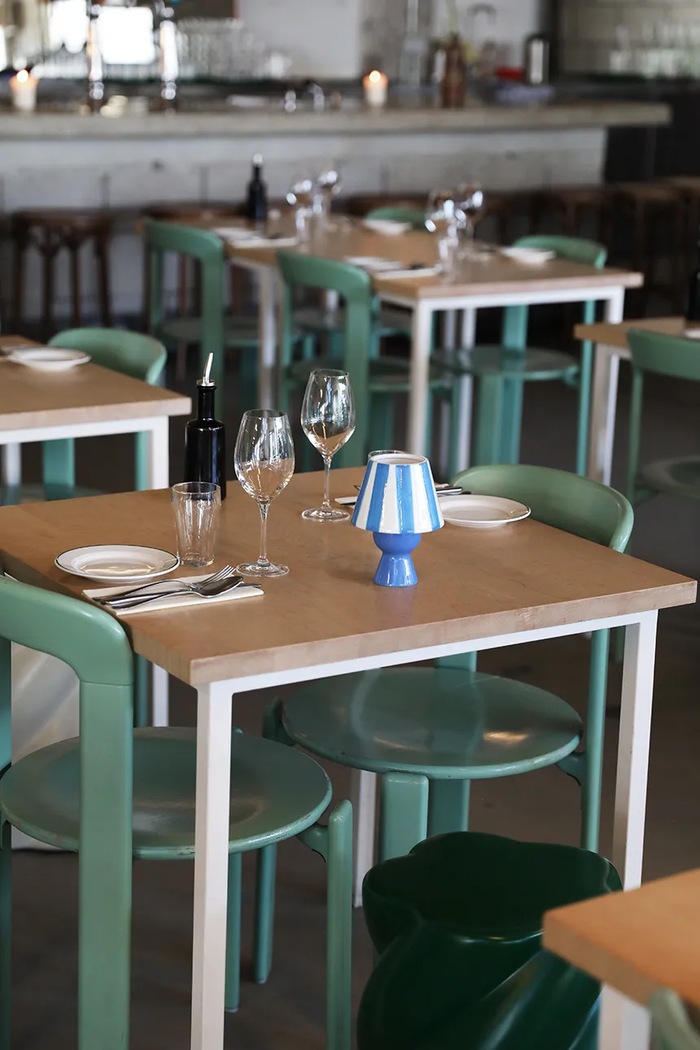 Διακοσμητικό κηροπήγιο &k amsterdam cantine blue 16 cm 1315.02.