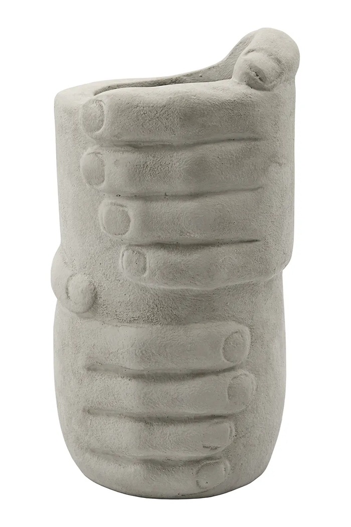 Διακοσμητικό βάζο House Doctor HDHandy 18 cm γκρί 207270121