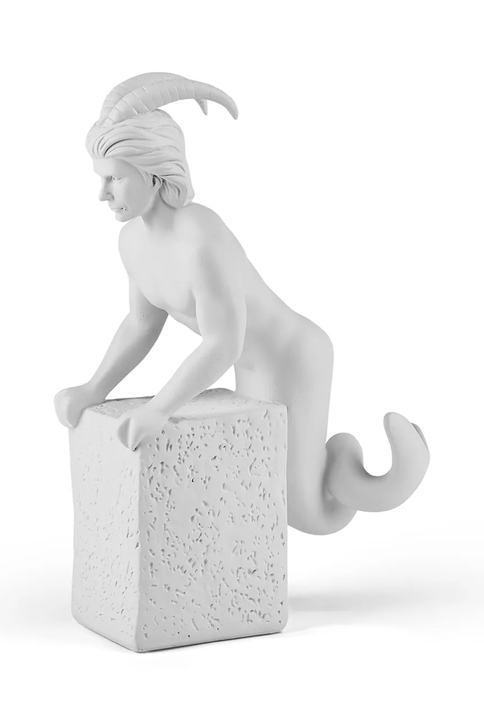 Dekoračná figúrka Christel Koziorożec 24 cm biela DK4513.ZODIAC