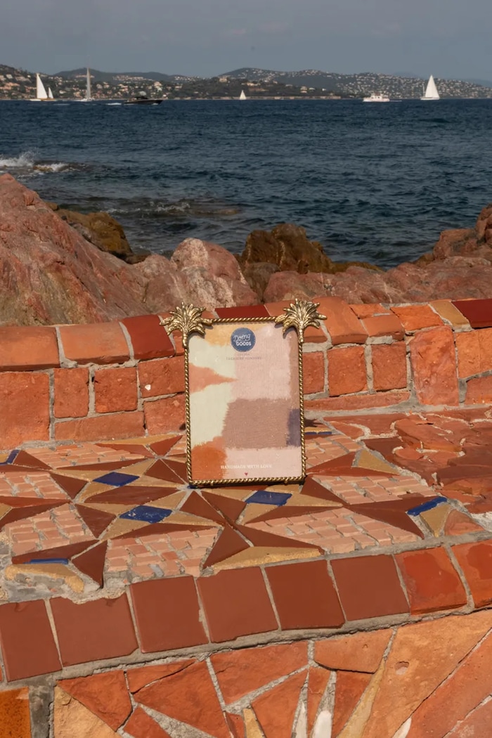 Κορνίζα Doing Goods Marlin 15,5 x 11 x 1,8 cm κίτρινο 1.20.12.057.099.5