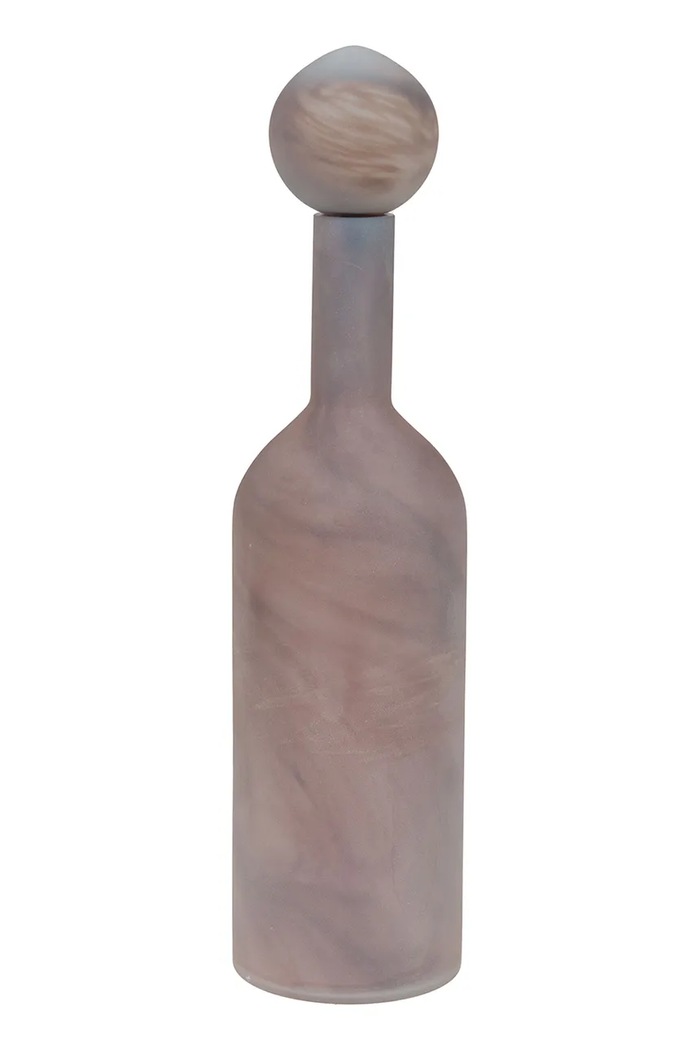 Διακοσμητικό βάζο home & lifestyle 51.5 cm καφέ 168797