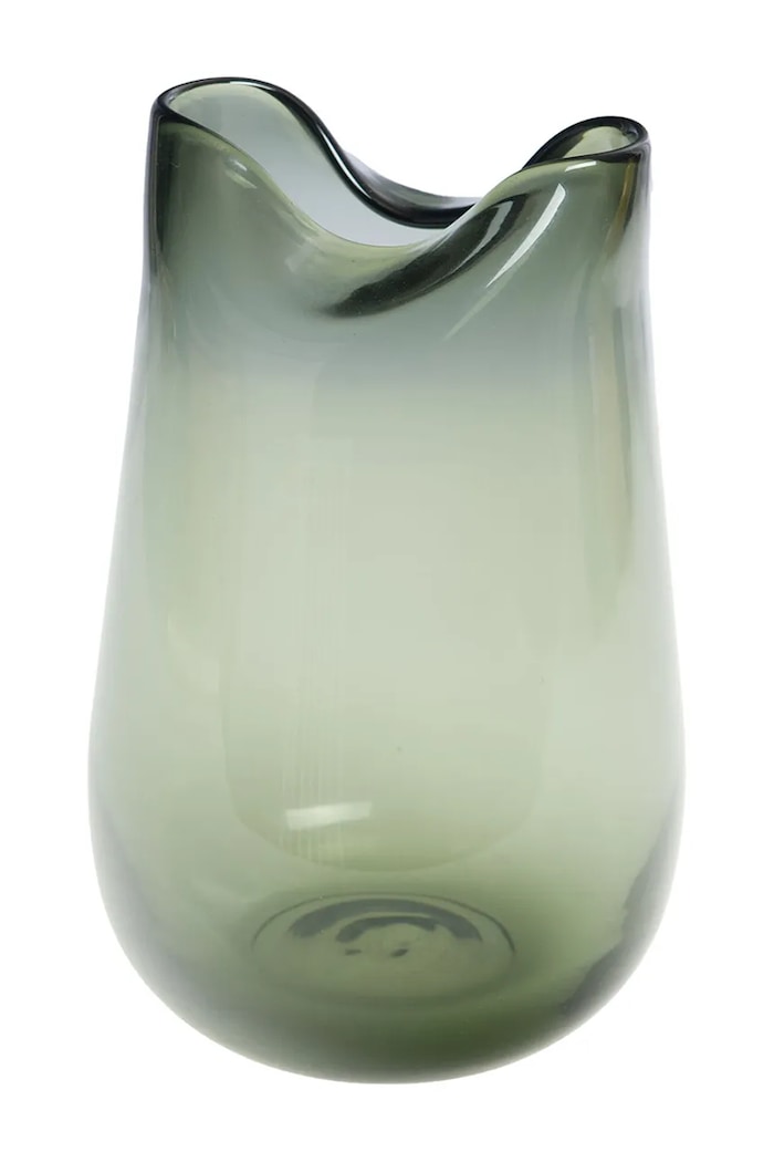 Διακοσμητικό βάζο home & lifestyle 25 cm πράσινο 168058