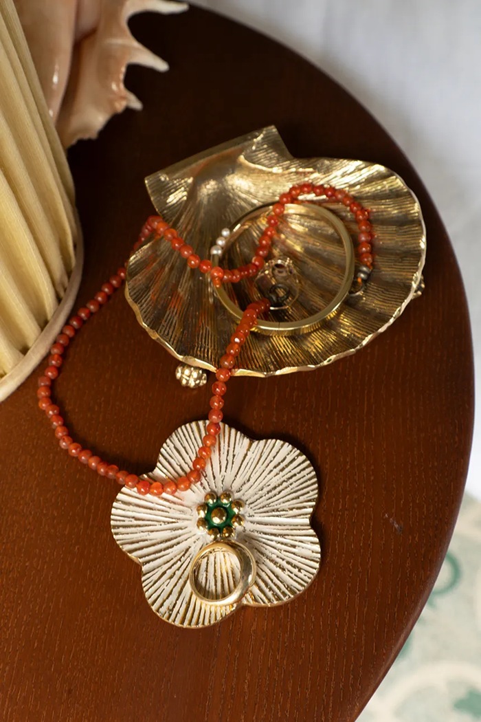 Dnevni boravak i spavaća soba Ukrasni tanjur Doing Goods Faye 8 cm 1.20.20.024.001.4 bijela
