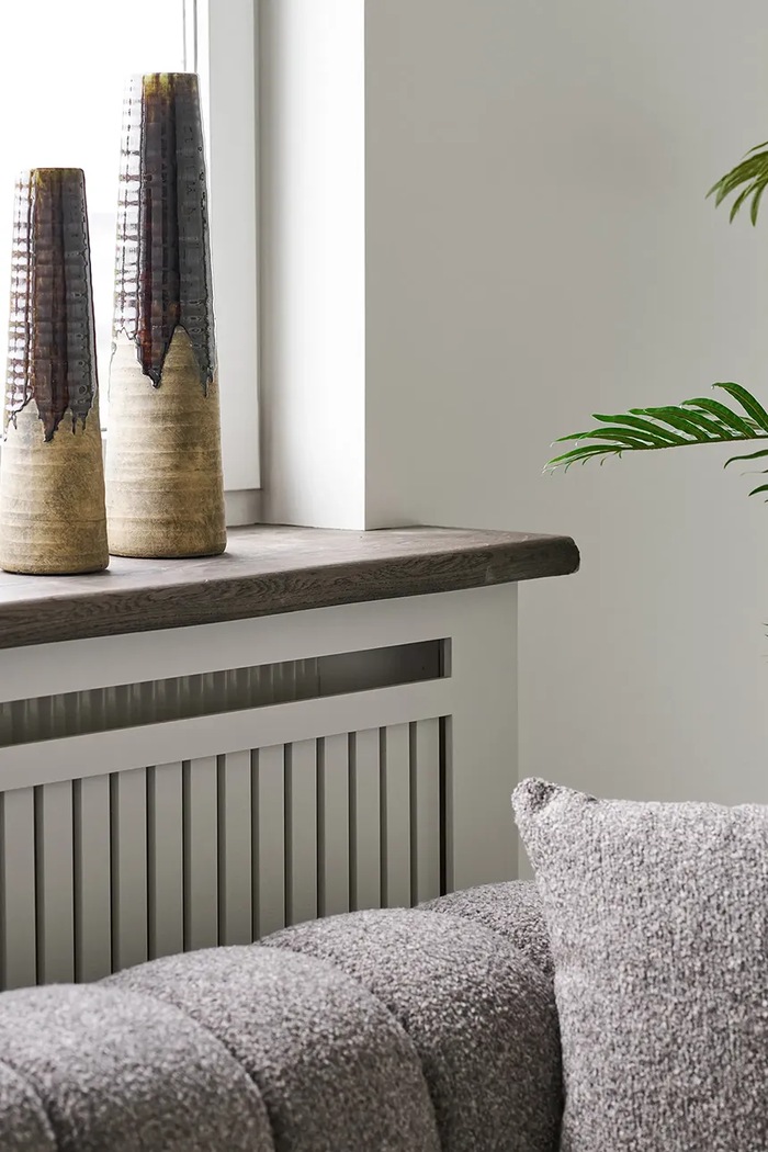 Salon i sypialnia House Nordic wazon dekoracyjny 48 cm 4442065 brązowy