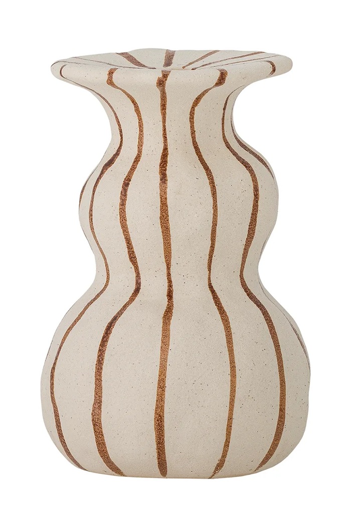 Bloomingville świecznik dekoracyjny Byron 10,5 x 16 cm beżowy 82072790