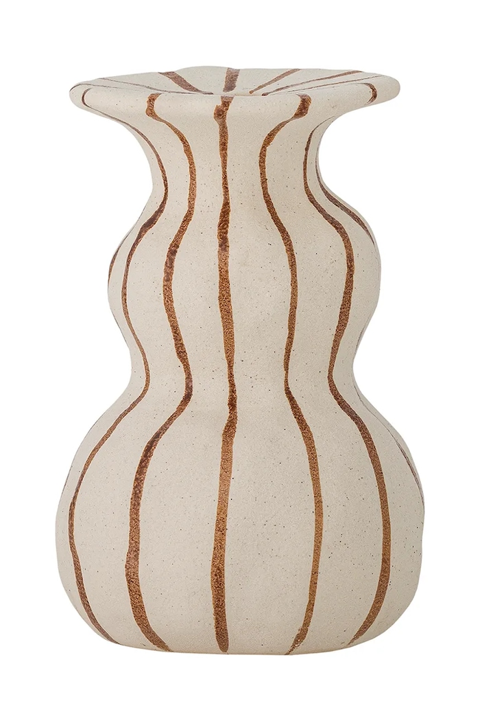 Bloomingville świecznik dekoracyjny Byron 10,5 x 16 cm beżowy 82072790