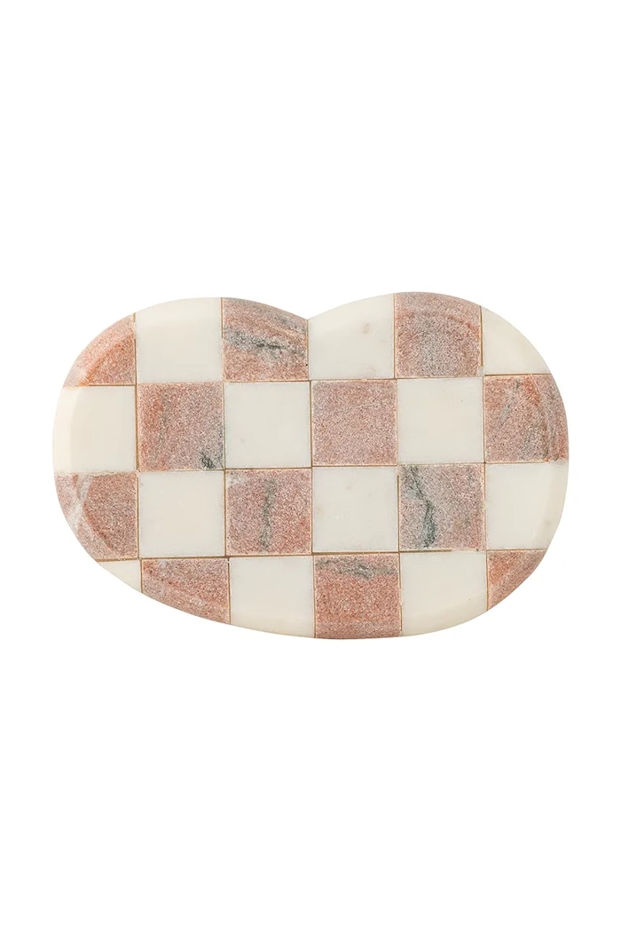 Bloomingville tavă decorativă Petrea 22 x 14,5 cm 82069367 roz AA00