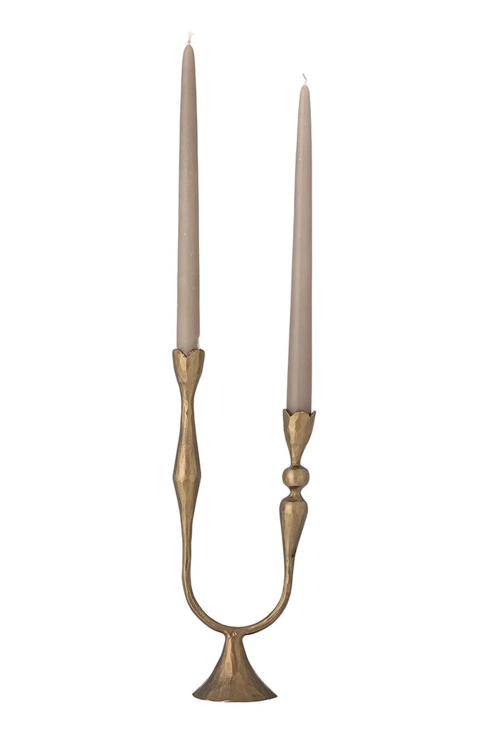 Διακοσμητικό κηροπήγιο Bloomingville Vesc 30,5 cm 82066570 καφέ AA00