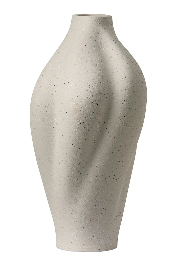 AYTM váza dekoratívna z kameniny 17 x 35 cm 510680058013 béžová AA00
