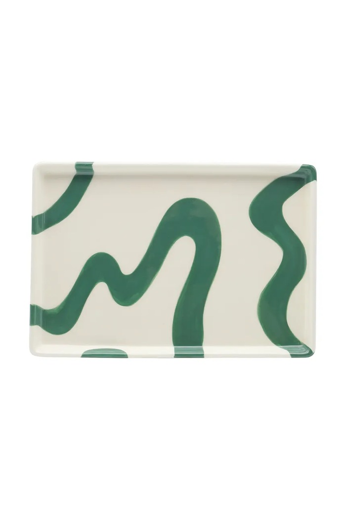 Qué Rico ταπισερί διακοσμητική από δολομίτη 26,5 x 18 x 2 cm πράσινο 148.01531