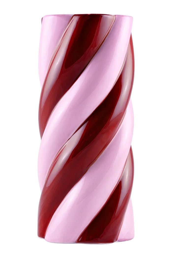 Qué Rico vaza ukrasna od dolomita 13,5 x 13,5 x 29,5 cm šarena 148.01285