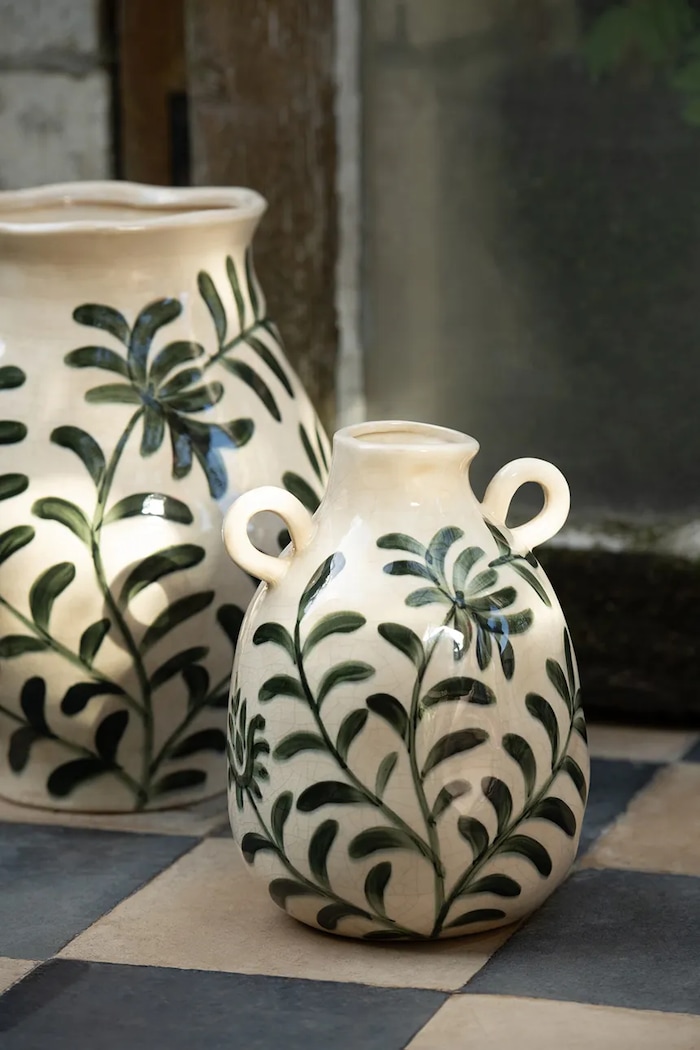 Living și dormitor J-Line vază decorativă din ceramică 63151 multicolor