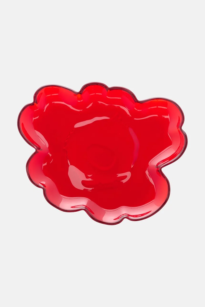 Marimekko Taca ze szkła 20 cm czerwony 076090.300