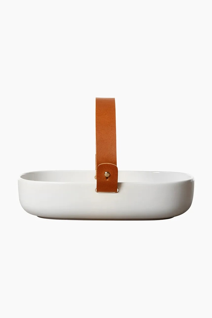 Marimekko platou pentru servire din gresie 067999.100 alb AA00
