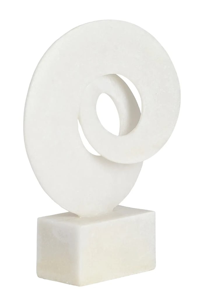 Light & Living figúrka Dekoratívna figúrka z plastu 26,5 x 9 x 38 cm 7620043 biela AA00