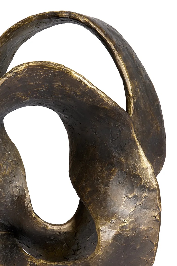 Obývacia izba a spálňa Light & Living figúrka Dekoratívna figúrka z plastu 25 x 16 x 47 cm 7620118 hnedá