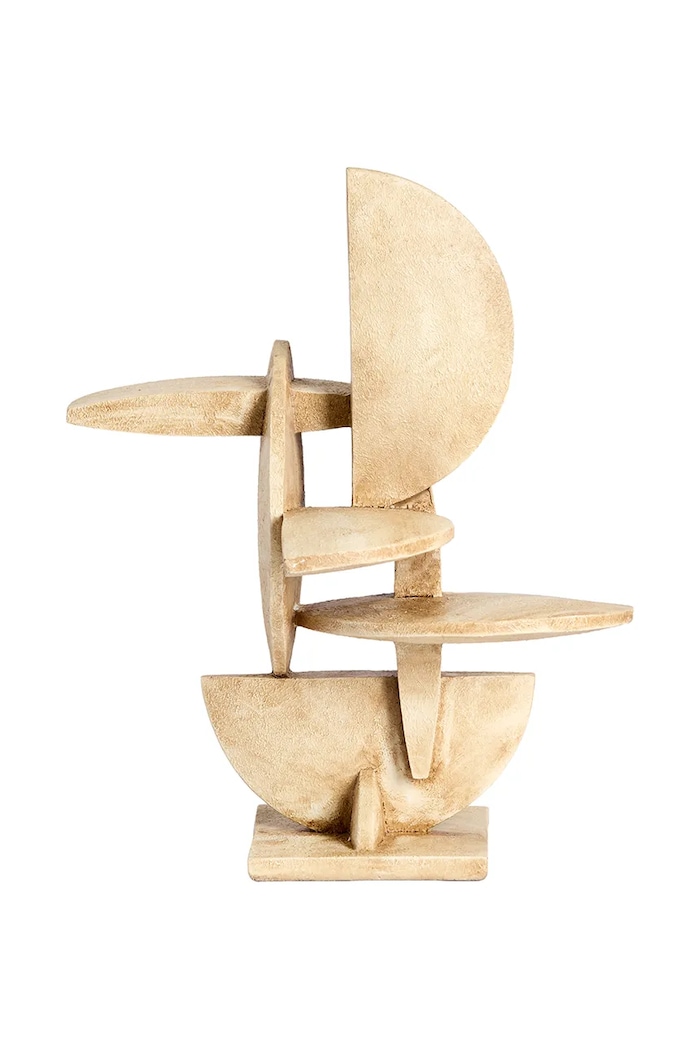 Light & Living figurka dekoracyjna z tworzywa sztucznego 27,5 x 21 x 34 cm beżowy 7620282