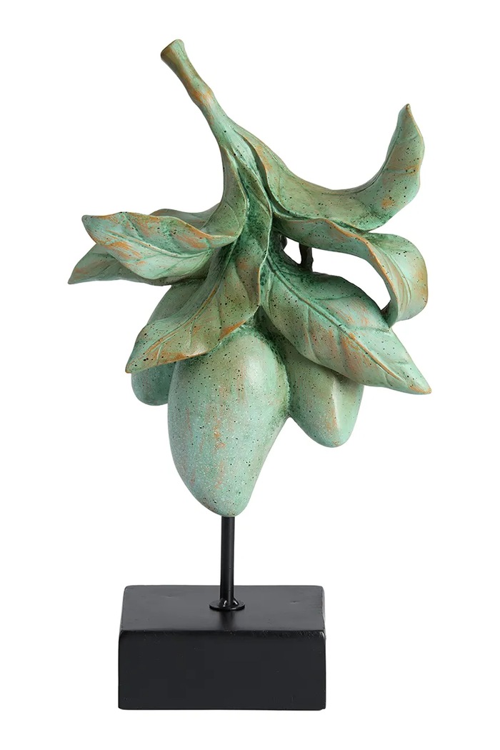 Light & Living figurka dekoracyjna z tworzywa sztucznego 23,5 x 13 x 37 cm zielony 7620776