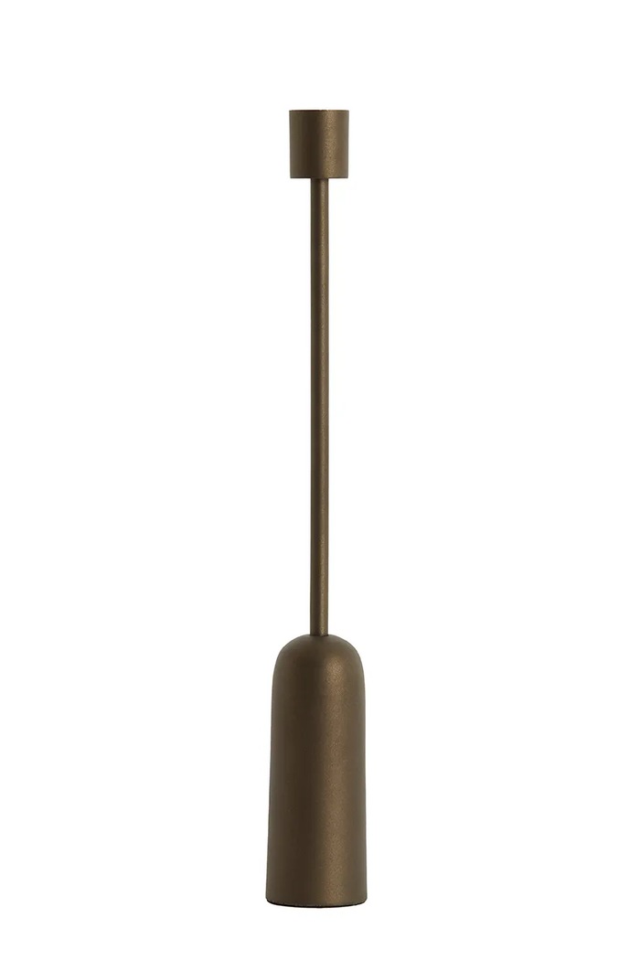 Light & Living sfeșnic decorativ din metal 5 x 38 cm maro 6068850