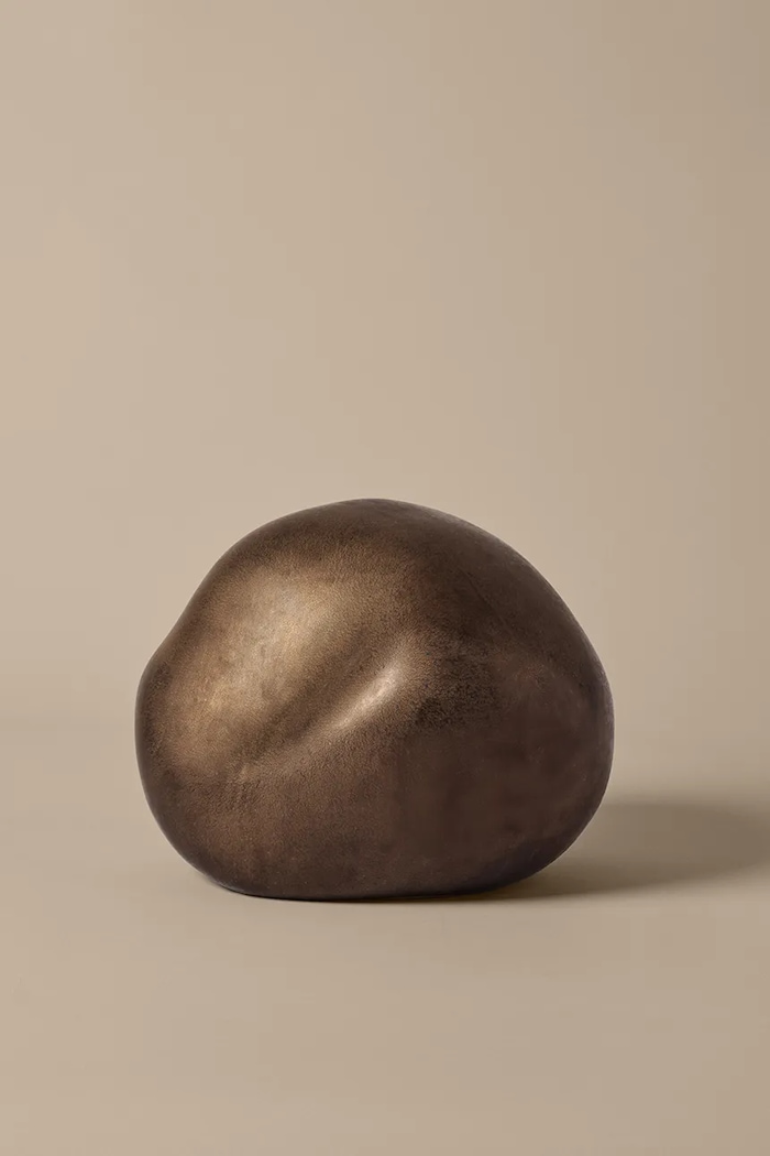 Ferm Living Figurka dekoracyjna z porcelany 1104271974 brązowy AA00