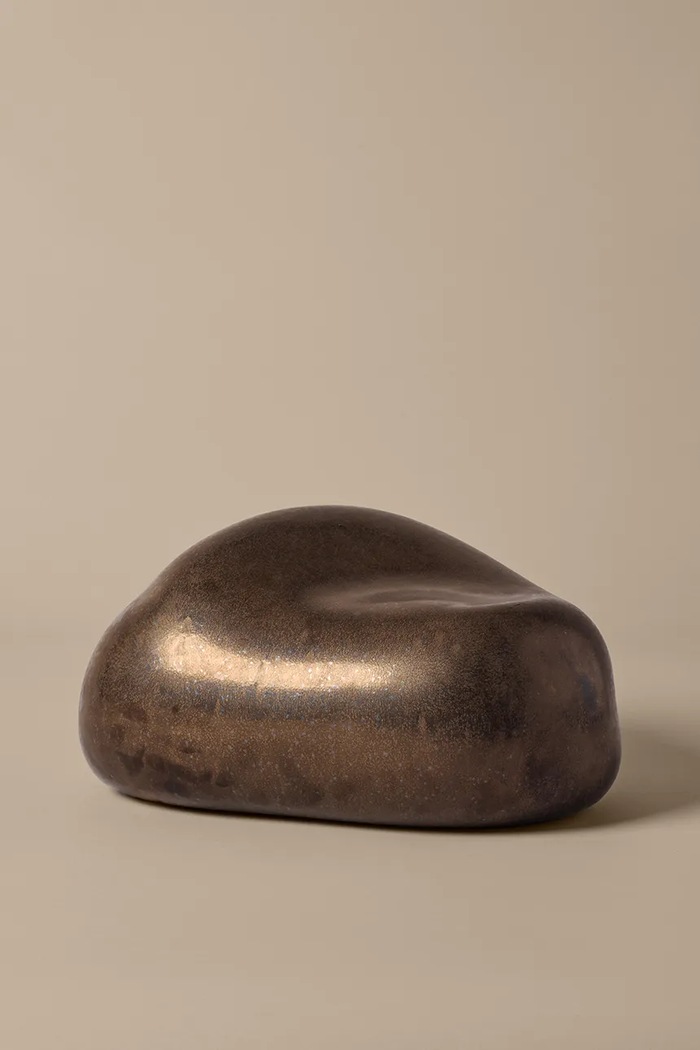 Ferm Living Figurka dekoracyjna z porcelany 1104271973 brązowy AA00