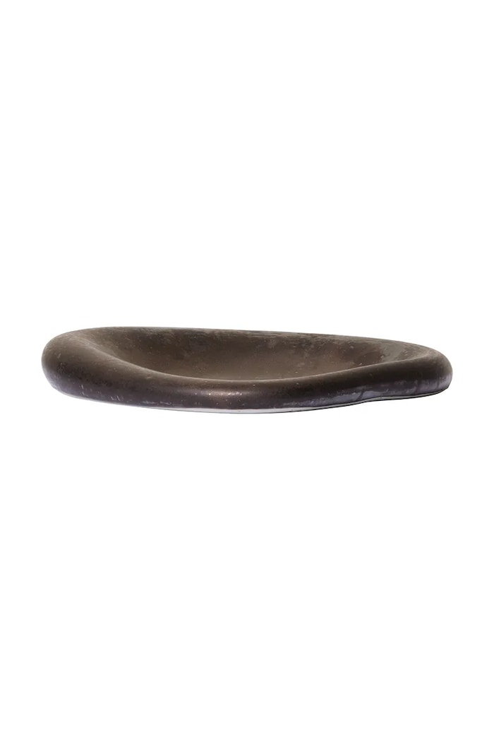 Ferm Living Taca dekoracyjna z porcelany brązowy 1104272110