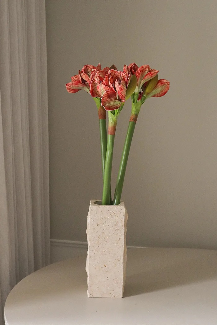 Salon i sypialnia Botané Sztuczny bukiet dekoracyjny 73 x 20 cm BOT.WI26.BOU.017 czerwony